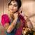 faux Kanjivaram banarasi jacquard silk blend saree with unstiched blouse piece