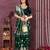 faux Kanjivaram banarasi jacquard silk blend saree with unstiched blouse piece