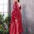 faux Kanjivaram banarasi jacquard silk blend saree with unstiched blouse piece
