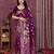 faux Kanjivaram banarasi jacquard silk blend saree with unstiched blouse piece