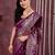 faux Kanjivaram banarasi jacquard silk blend saree with unstiched blouse piece