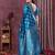 faux Kanjivaram banarasi jacquard silk blend saree with unstiched blouse piece