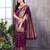 faux Kanjivaram banarasi jacquard silk blend saree with unstiched blouse piece