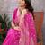 faux Kanjivaram banarasi jacquard silk blend saree with unstiched blouse piece