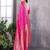 faux Kanjivaram banarasi jacquard silk blend saree with unstiched blouse piece