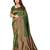 faux Kanjivaram banarasi jacquard silk blend saree with unstiched blouse piece