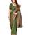 faux Kanjivaram banarasi jacquard silk blend saree with unstiched blouse piece
