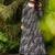 Festive wear grey ethnic printed pure muslin kurta palazzo set for women