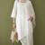 White rayon kurta set with dupatta