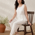 White rayon kurta set