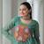 Wine navratri bandhani print kutchi gamthi patchwork top