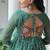 Wine navratri bandhani print kutchi gamthi patchwork top