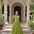 Parrot Green Navaratri Special Leheriya Print with Gota-Patti Lace Work Lehenga Choli