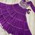 Purple Navaratri Special Leheriya Print with Gota-Patti Lace Work Lehenga Choli