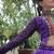 Purple Navaratri Special Leheriya Print with Gota-Patti Lace Work Lehenga Choli