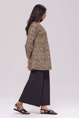 Black and blue cotton co-ord set 1