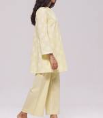 Butter yellow cotton co-ord set