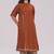 Bombay brown and travertine cotton co-ord set