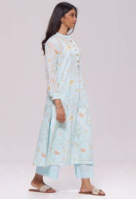 Morning mist blue mul-mul co-ord set 1
