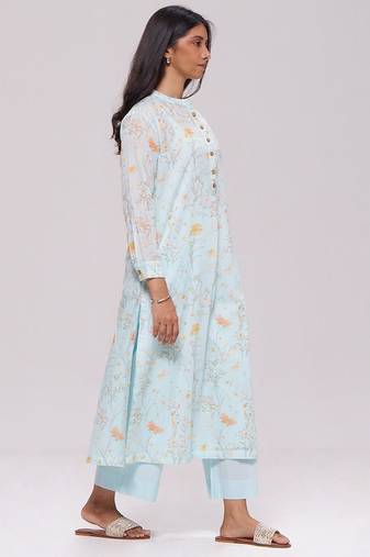 Morning mist blue mul-mul co-ord set