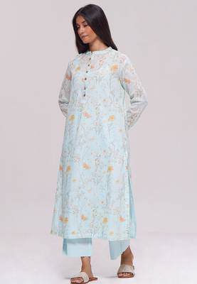 Morning mist blue mul-mul co-ord set 4