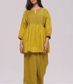 Olive oil cotton co-ord set