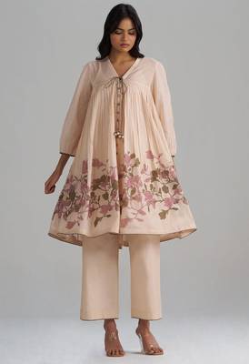 Baby peach mul-mul co-ord set 3