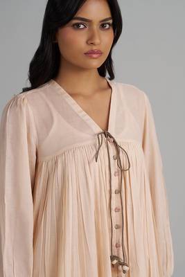 Baby peach mul-mul co-ord set 4