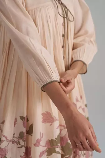 Baby peach mul-mul co-ord set