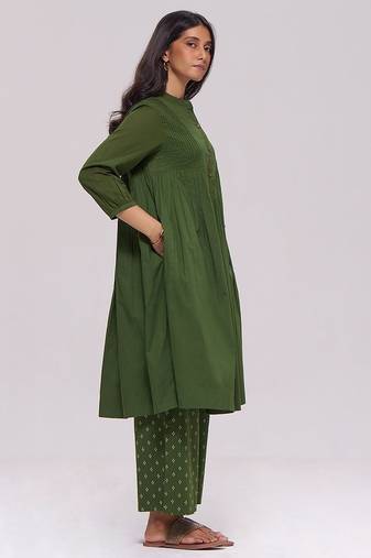 Vineyard green cotton co-ord set