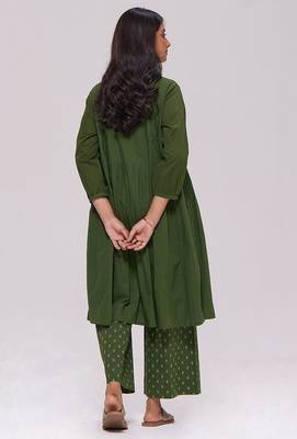 Vineyard green cotton co-ord set 2