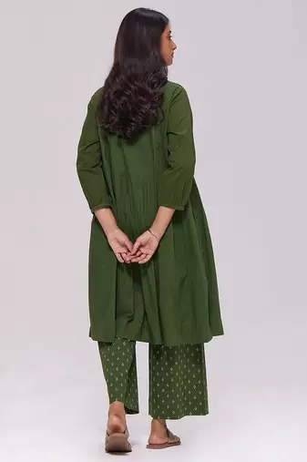 Vineyard green cotton co-ord set