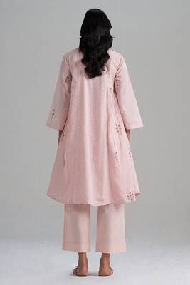 Rose pink mul-mul co-ord set 2