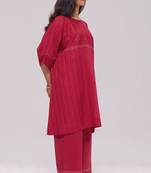 Barberry red co-ord set