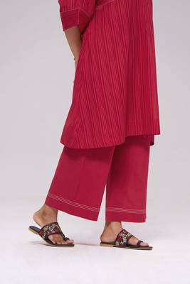 Barberry red co-ord set 2