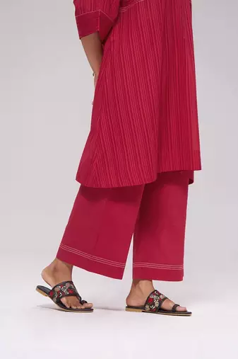 Barberry red co-ord set