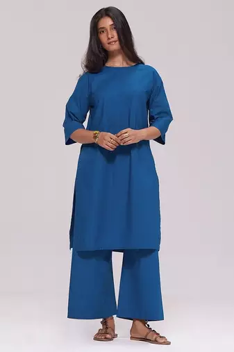 Indigo bunting cotton co-ord set