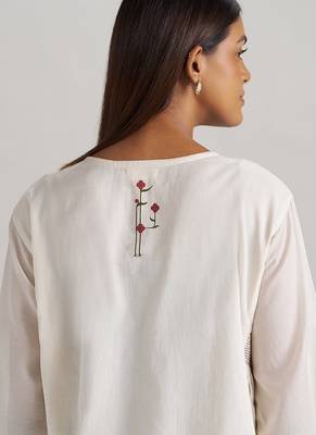 Ivory mul-mul co-ord set 2