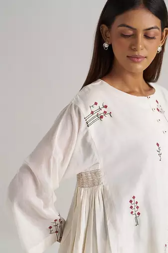 Ivory mul-mul co-ord set