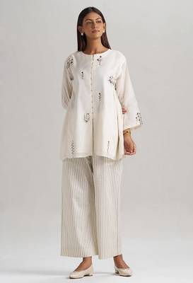 Ivory mul-mul co-ord set 5