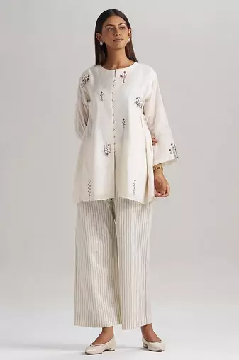 Ivory mul-mul co-ord set