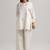Ivory mul-mul co-ord set