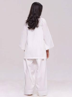 White cotton co-ord set 2