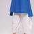Denim blue pure cotton co-ord set