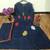 Women's Navy Blue Embroidered Kurta Palazzo Set with Dupatta