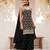Black Silk Blend semi stitched wedding suits