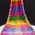 women's chinon silk weaving multicolor stripes design dupatta