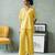 Lemon yellow cotton co ord set