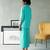 Aqua blue cotton co ord set