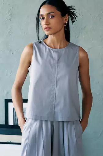 Muted grey cotton co ord set